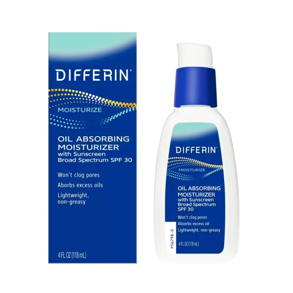 Differin Oil Absorbing Moisturizer SPF30 4 oz