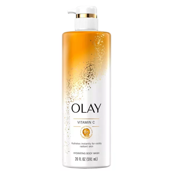 Olay Cleansing & Brightening Body Wash with Vitamin B3 and Vitamin C - 20 oz